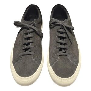 Common Projects Dark Gray Suede Sneakers